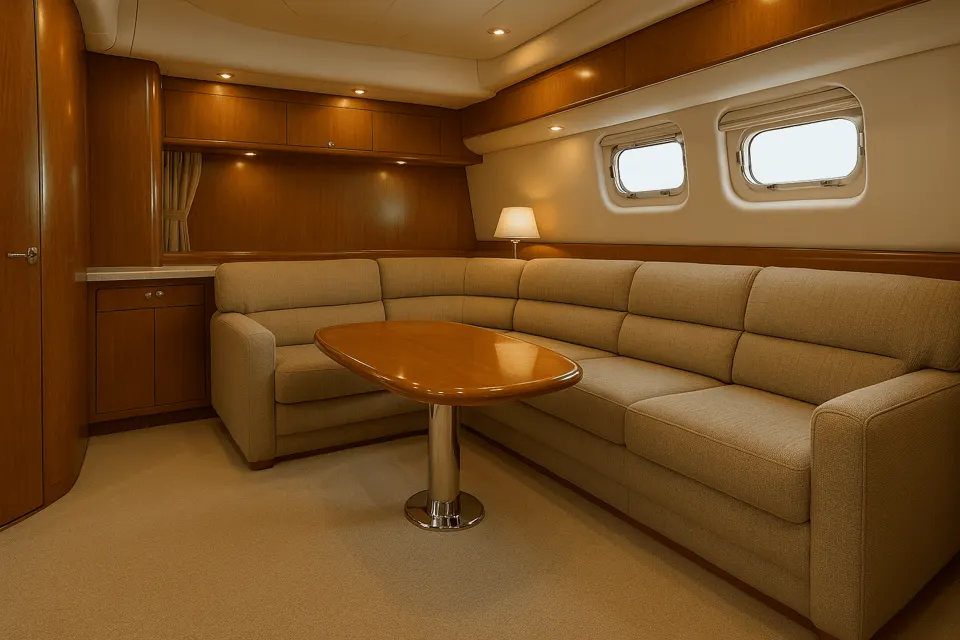 Yacht & Boat Upholstery Cleaning — illustrative photograph